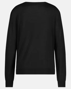 De Antistatische Merino Wool Amalfi Trui Met V-Hals