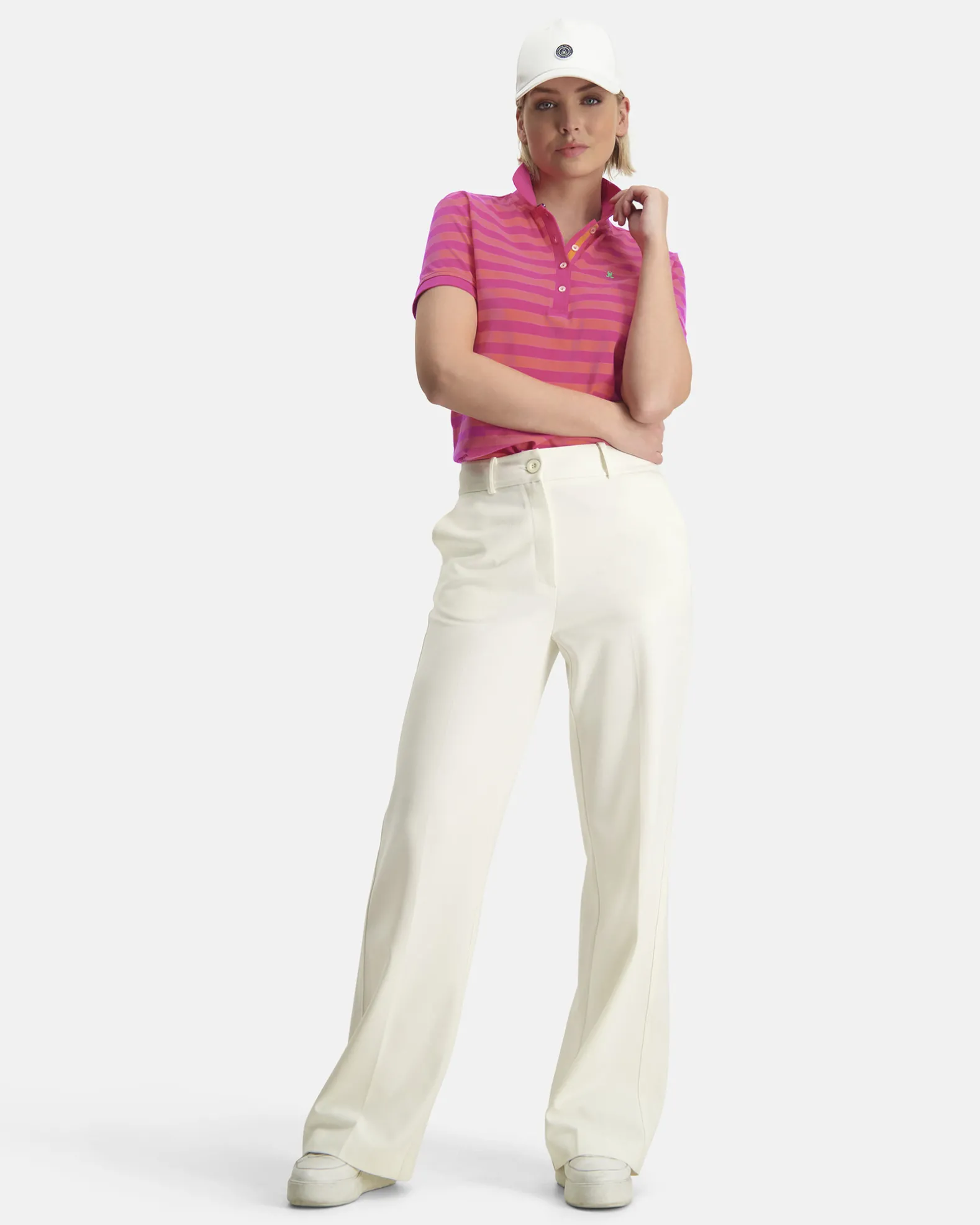 De Klassieke Gestreepte Issa Polo