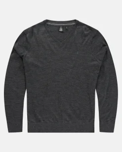 De Zachte Cagliari V-Trui Van 100% Merinowol