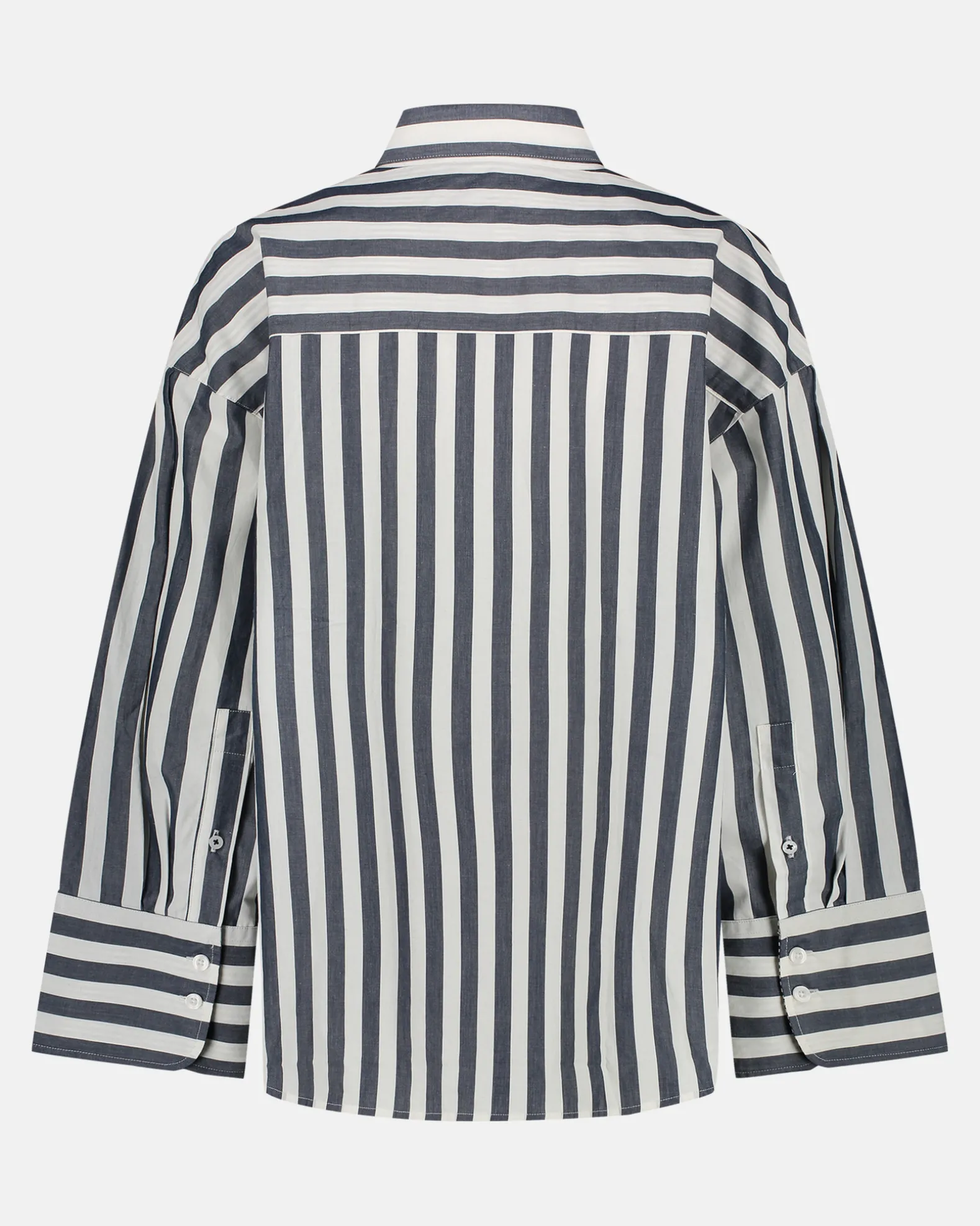 Klassiek Gestreepte Olivia Blouse Van 100% Katoen