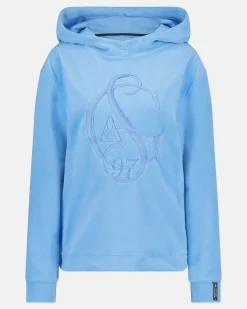 Lagoon Fleece Sweater Met Capuchon