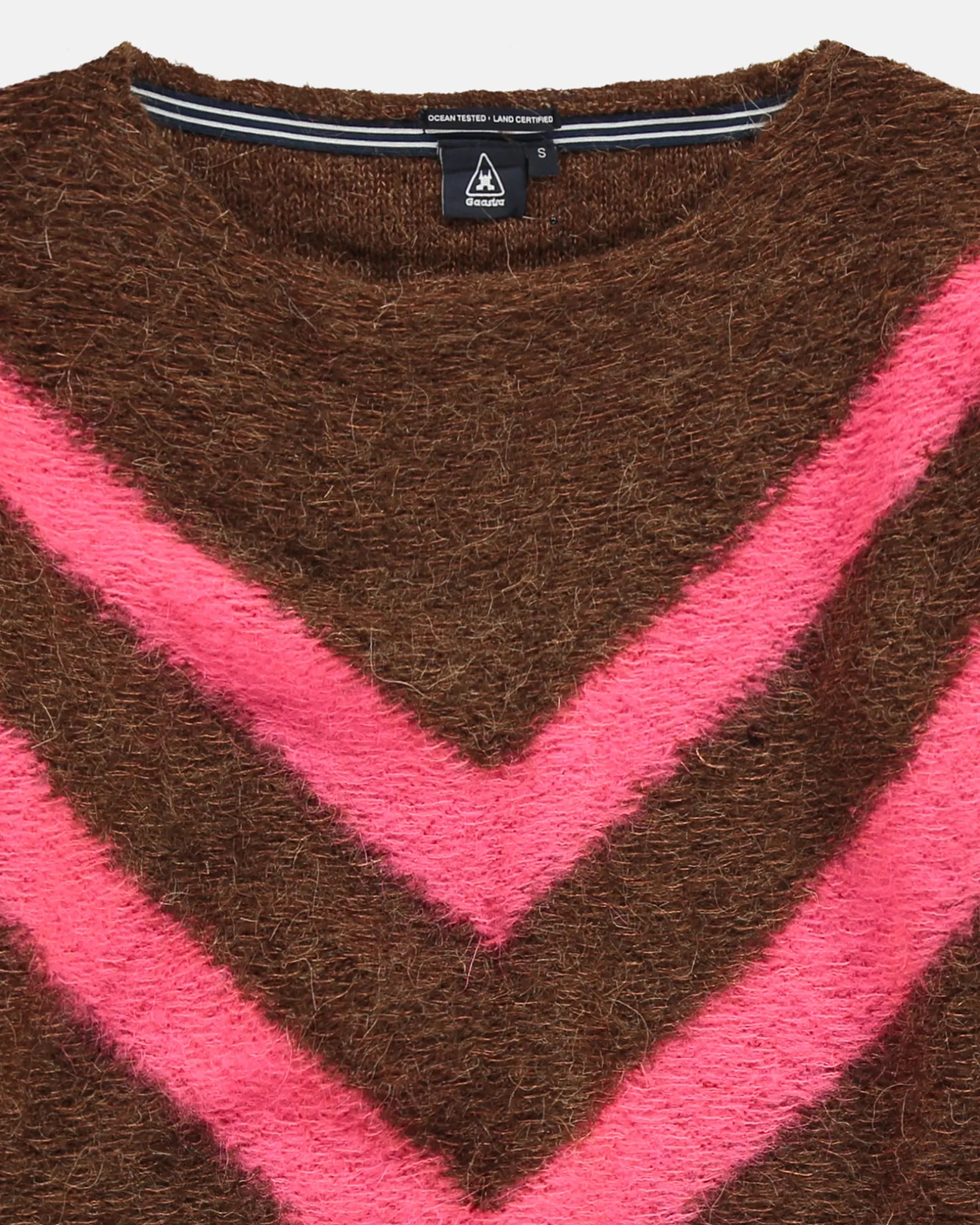 Mohairmix Gemeleerde Trui Palmetta